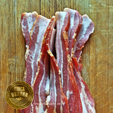 Carne de cerdo rosa orgánico Tocino en tiras (200 g)